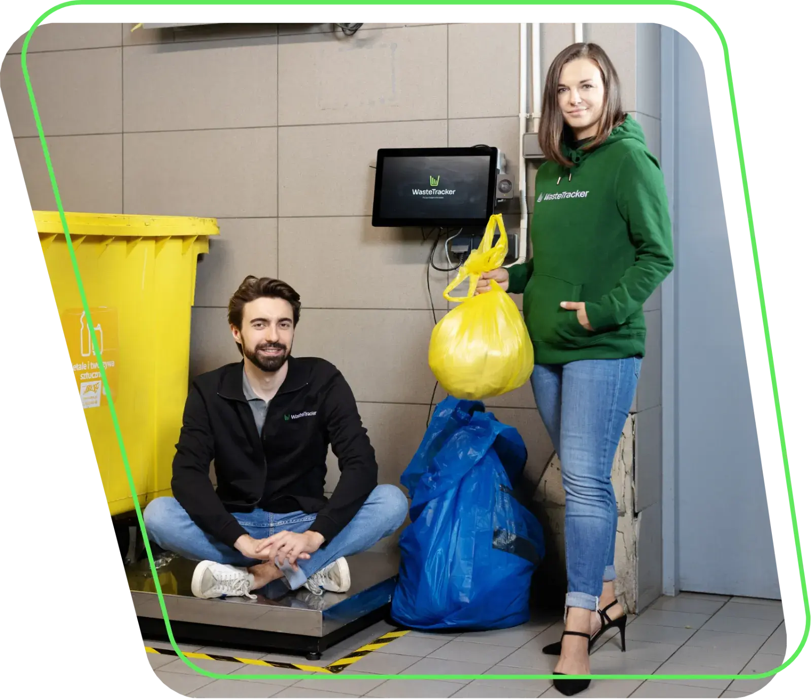 Founders in the waste room